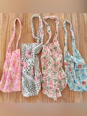 Free People Reusable Shopping Tote Bags Bundle!